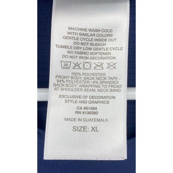 Harley Davidson HD Tank Top Mens XL Motorcycle Blue Oxford Alabama Cheaha Nylon - Picture 6 of 7